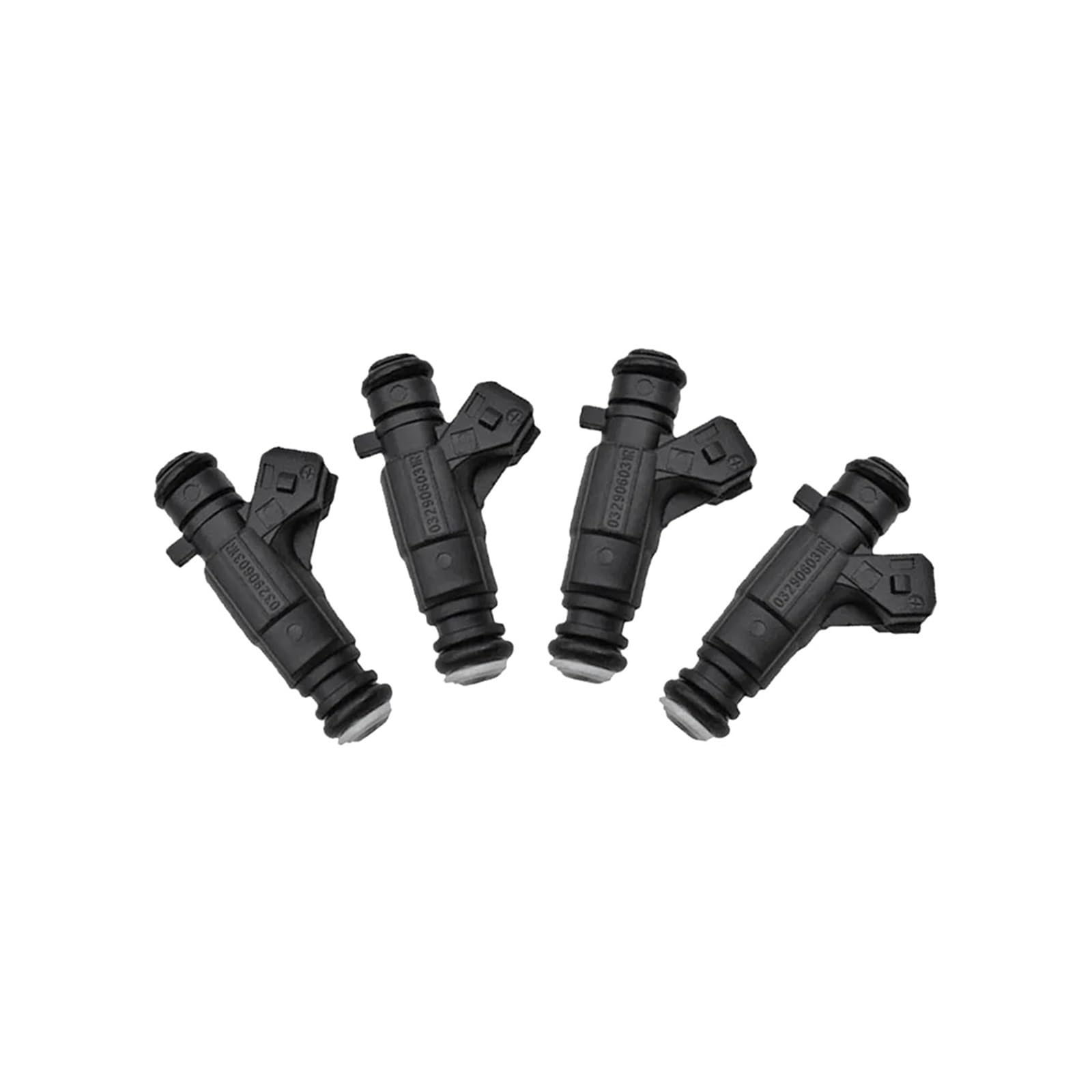 Kraftstoffeinspritzdüse Für VW Für Golf Für Polo Für Saveiro Für Voyage Für Cross Fox 1,6 4Pcs Auto Kraftstoff Injektor Düse 12 Löcher 0280156403 032906031R Injection Valve Nozzle von WPHLYZ