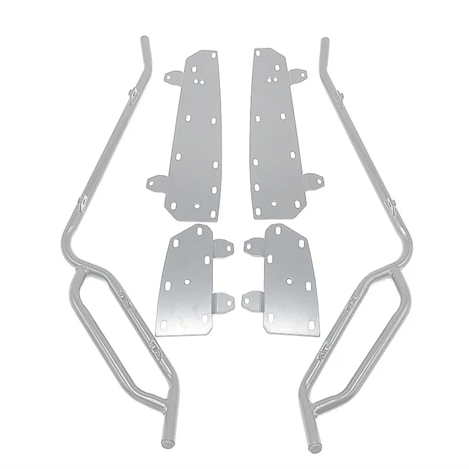 Motorschutzbügel Für Forza 350 Für NSS 350 2021 Motorrad Autobahn Motor Schutz Stoßstange Crash Bars Stunt Käfig Rahmen Schutz Motorrad Autobahn Sturzbügel(Silver) von WPHLYZ