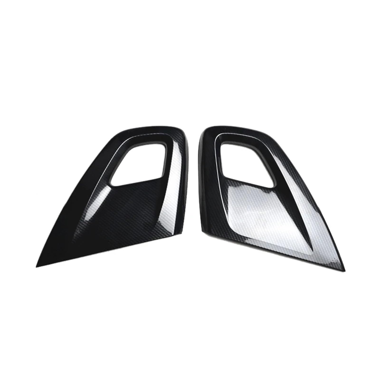 Navigation Panel Trim 1 Paar Auto Carbon Fiber Tür Armlehne Panel Trim Abdeckung Für Hyundai Für Veloster 2011 2012 2013 2014 2015 2016 Dekoration Mittelkonsole von WPHLYZ