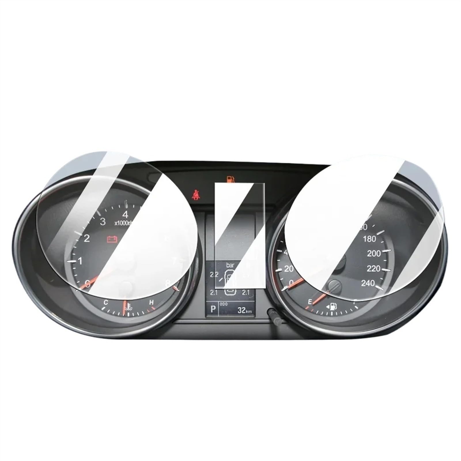 Navigation Schutzfolie Für Haval Für M6 Für Plus 2023 2024 Auto-LCD-Bildschirm Der Mittelkonsole Schutzfolie Radio GPS-Navigation Kratzfestes Transparentes TPU GPS Displayschutzfolie von WPHLYZ