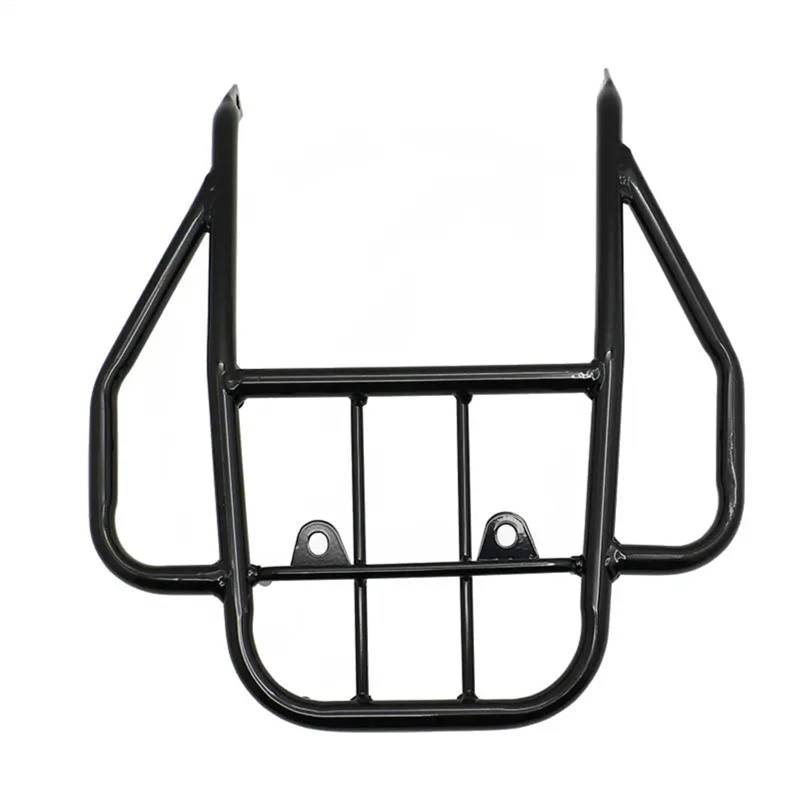 Regalhalterung Für CRM250 Motorrad Metall Hinten Sitz Gepäck Regal Rack Armlehne Unterstützung Fracht Regal Satteltasche Halterung Heckarmlehnengriffe(Black) von WPHLYZ