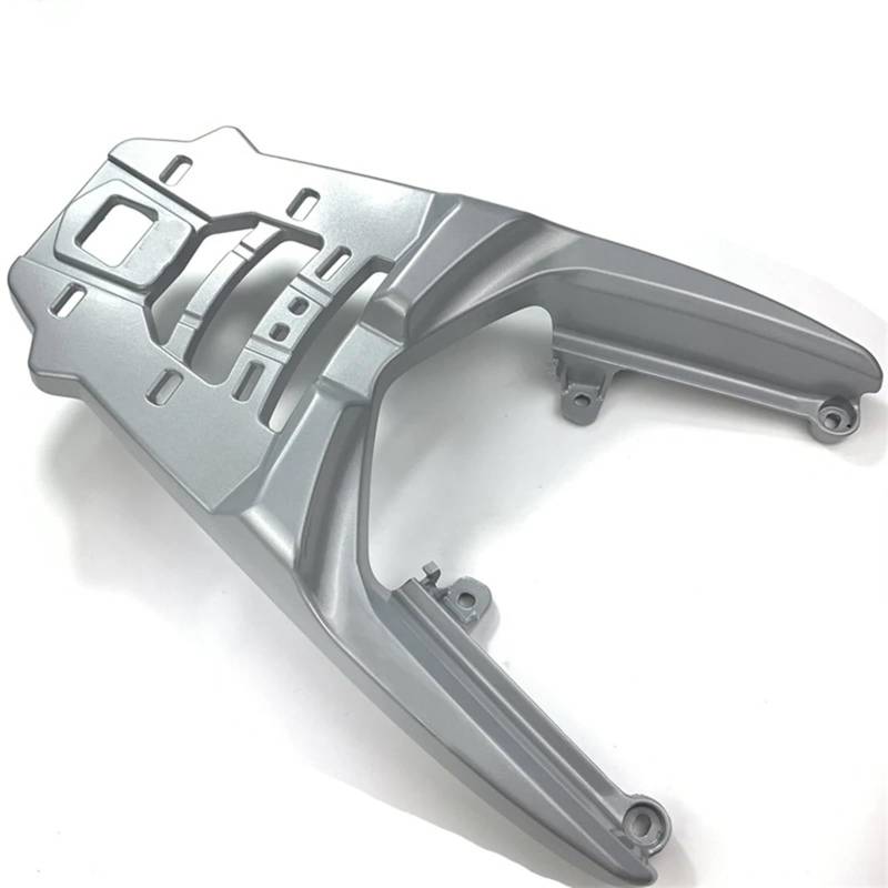 Regalhalterung Für RX125 Für RX 125 Fi Motorrad Zubehör Hinten Gepäck Rack Träger Rack Regal Schwanz Box Stamm Halter Unterstützung Hinten Armlehne Heckarmlehnengriffe(Silver) von WPHLYZ