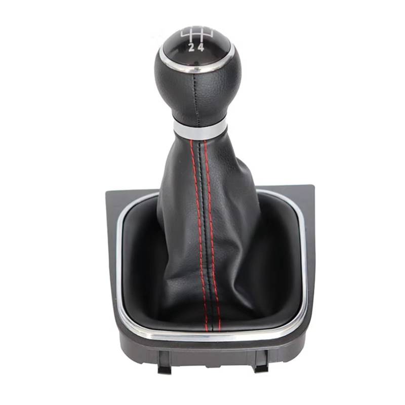 Schaltknauf 5 Oder 6 Gang Schaltknauf Mit Manschette Für Sagitar Für MK5 Für R32 Für GTD Für GTI 2004-2009 Auto Schaltgetriebegriff Schaltknäufe(5 Speed) von WPHLYZ