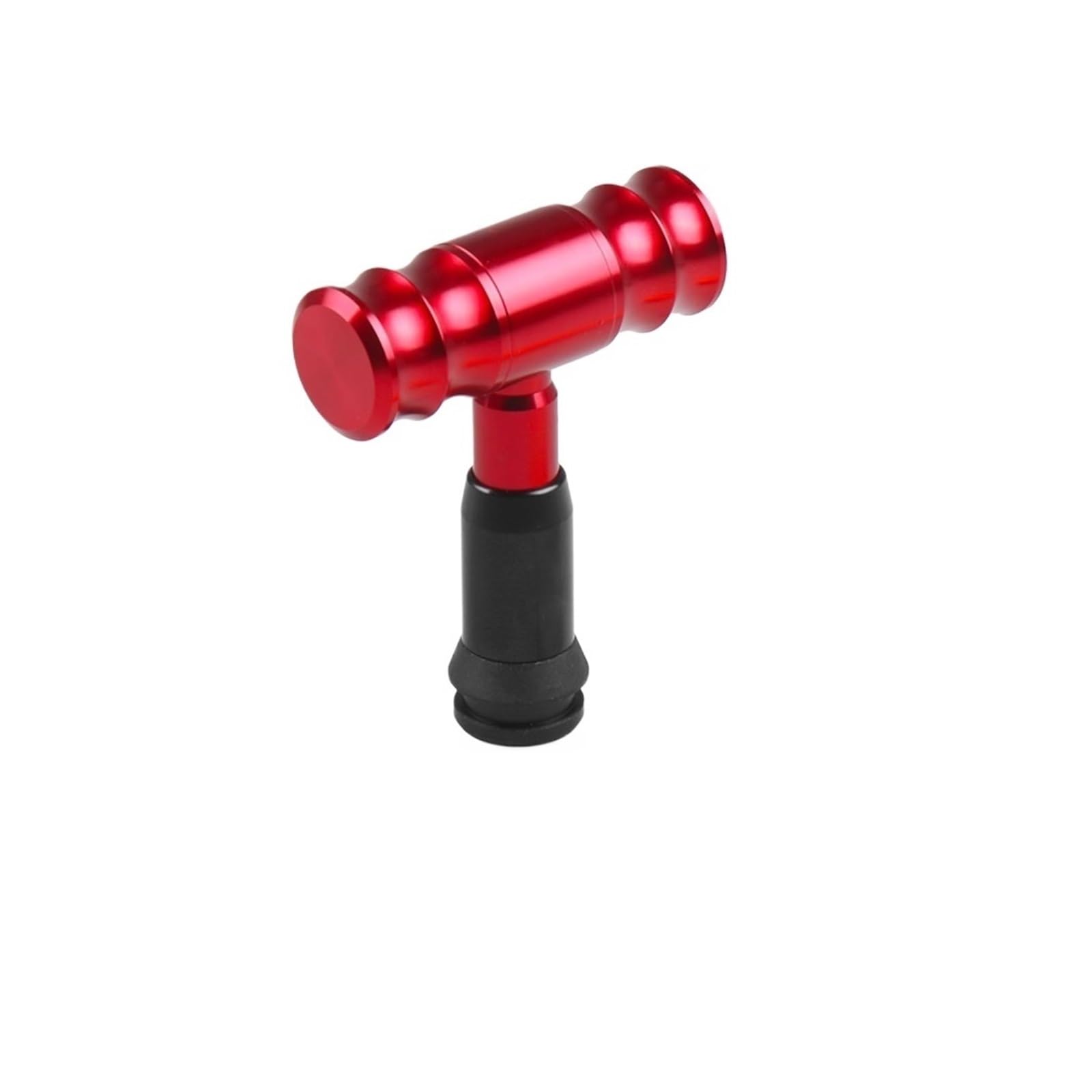 Schaltknauf Universa Schaltknauf Auto Modifizierter Joystick Schaltkopf Aluminiumlegierung Für Automatikgetriebe Schaltknäufe(Red) von WPHLYZ