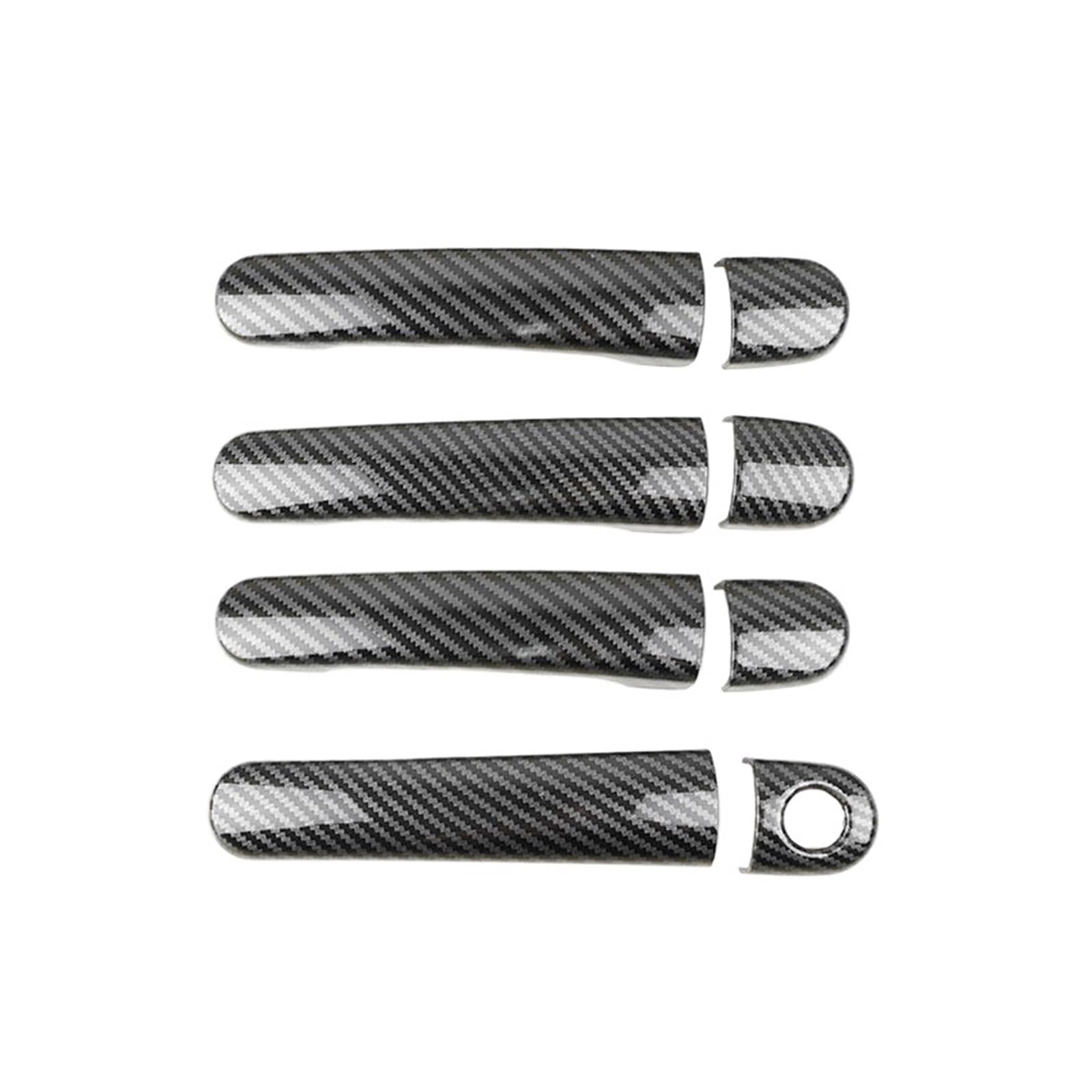 Türaußengriff Außentürgriffabdeckungen Für VW Für Golf 4 Für Jetta Für Bora Für MK4 Für Rabbit Für A4 Für 1J 1996-2009 Türgriff aussen(Carbon Style B) von WPHLYZ