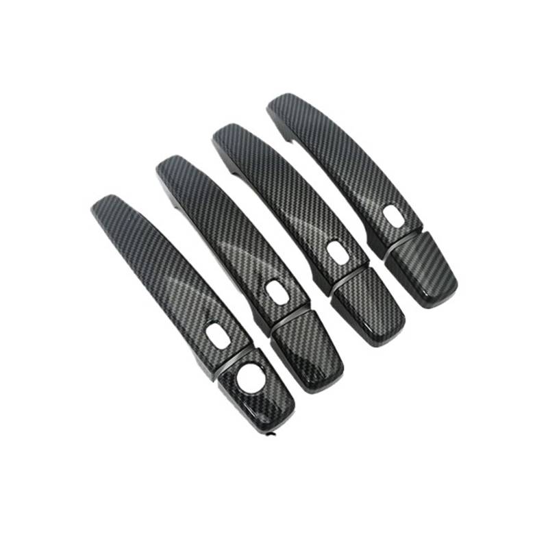 Türaußengriff Für Chevrolet Für Holden Für Malibu 8 Gen 2013-2015 Zubehör Carbon Fiber Türgriff Abdeckung Türgriff aussen(4Handle 4 Buttons) von WPHLYZ