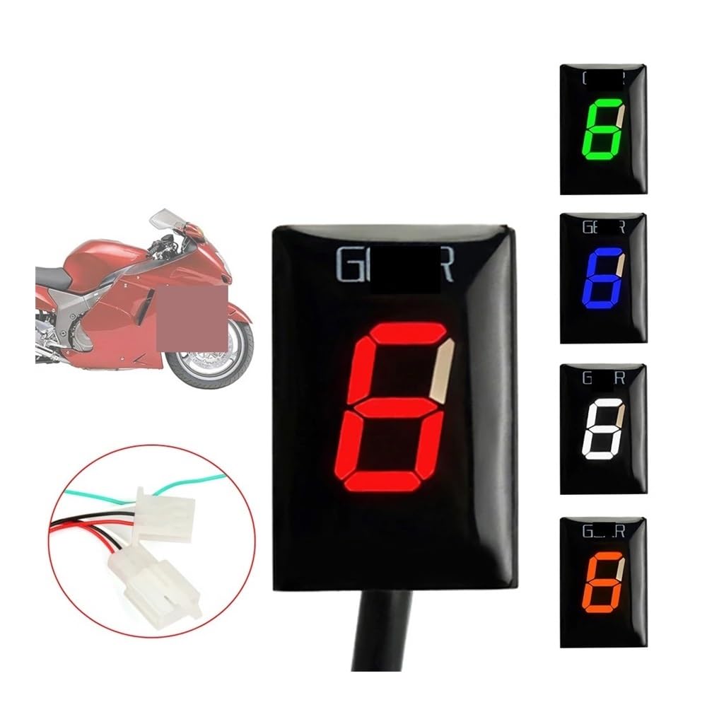 WPIGRBMD Ganganzeige Meter Motorradzubehör Ganganzeige Meter Für h&ond&a CBR1100XX CBR 1100XX CBR 1100 XX CBR900RR CBR919RR CBR 900 919 929 954 RR von WPIGRBMD