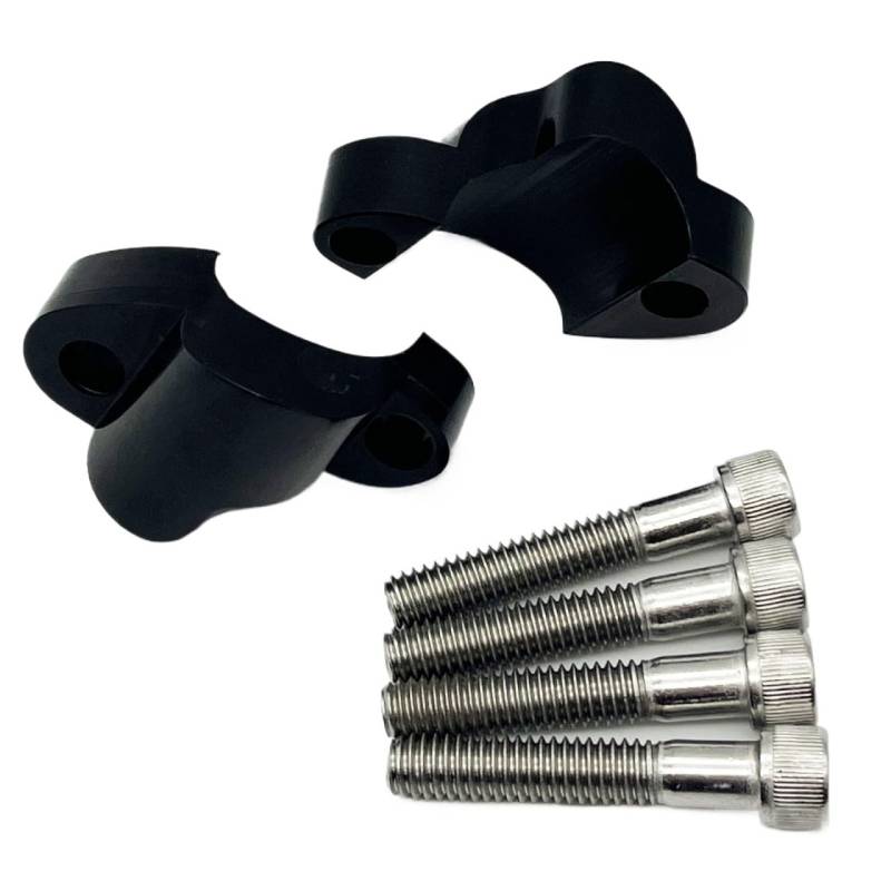 WPIGRBMD Motorrad-Lenkererhöhung 1'' 25MM Lenker Riser Spacer Kit 1/2'' Heighten Block Verlängerung Für Ha&rley Sportster XL1200X XL1200XS 48 Forty-Eight 10-2023 von WPIGRBMD