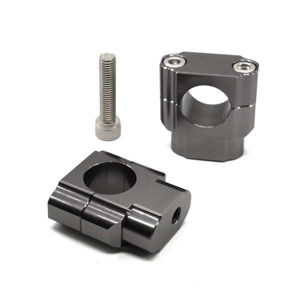 WPIGRBMD Motorrad-Lenkererhöhung 22mm 28mm CNC Motorrad Lenker Fat Bar Mount Clamp Riser Adapter Für YAM&AHA YZF R3 R25 MT03 2015-2021 von WPIGRBMD