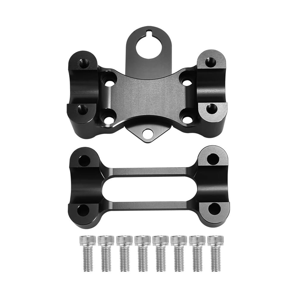 WPIGRBMD Motorrad-Lenkererhöhung Für YAM&AHA Banshee YFZ350 YFZ 350 1987-2006 Motorrad 11/8'' Griff Bar Clamp Mount Kit Lenker Riser Befestigungs Block Zubehör von WPIGRBMD