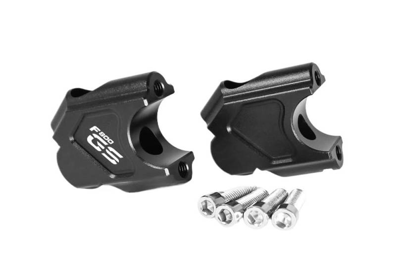 WPIGRBMD Motorrad-Lenkererhöhung Motorrad Lenker Riser Drag Griff Bar Clamp Verlängern Adapter Für B&M&W F800GT F 800 GT 2012- F800GS F 800 GS ADV 2007-2017 von WPIGRBMD