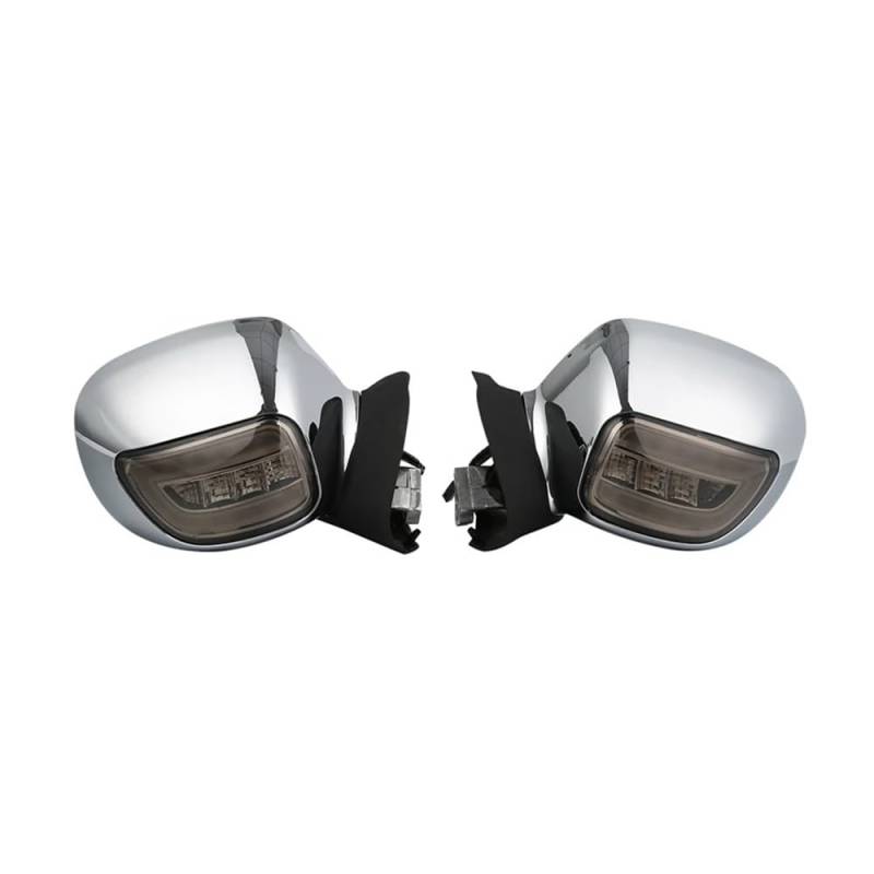 WPIGRBMD Motorrad Spiegel Motorrad Seite Rückansicht Spiegel Blinker Für H&ond&a Goldwing GL1800 2001-2017 Motorrad Holographische Rückspiegel von WPIGRBMD