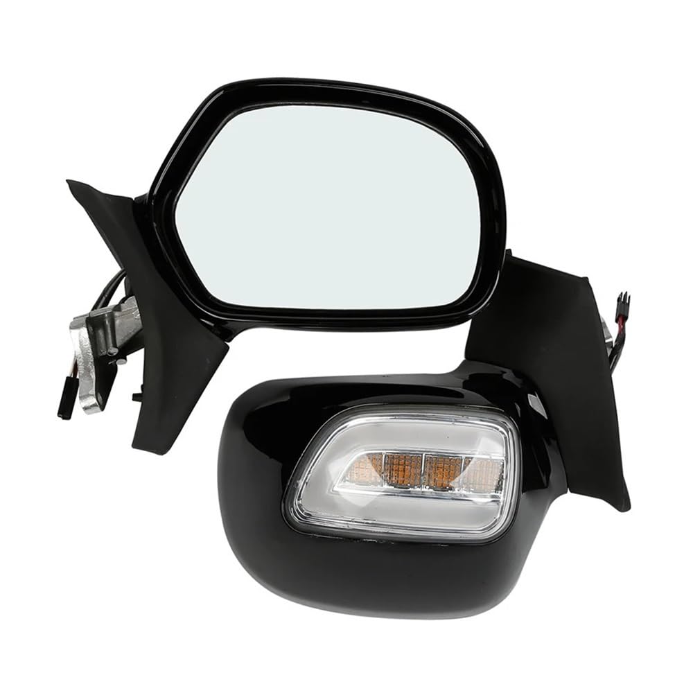 WPIGRBMD Motorrad Spiegel Motorrad Seite Rückansicht Spiegel Blinker Für H&ond&a Goldwing GL1800 2001-2017 Motorrad Holographische Rückspiegel von WPIGRBMD