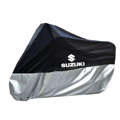 Motorradabdeckung, für Suzuki Burgman Street 150 200 250 400 650 Outdoor Motorradabdeckung Wasserdicht Staubdicht UV-Schutz Winddichte Motorrad-Regenschutz,B von WQQRSFD