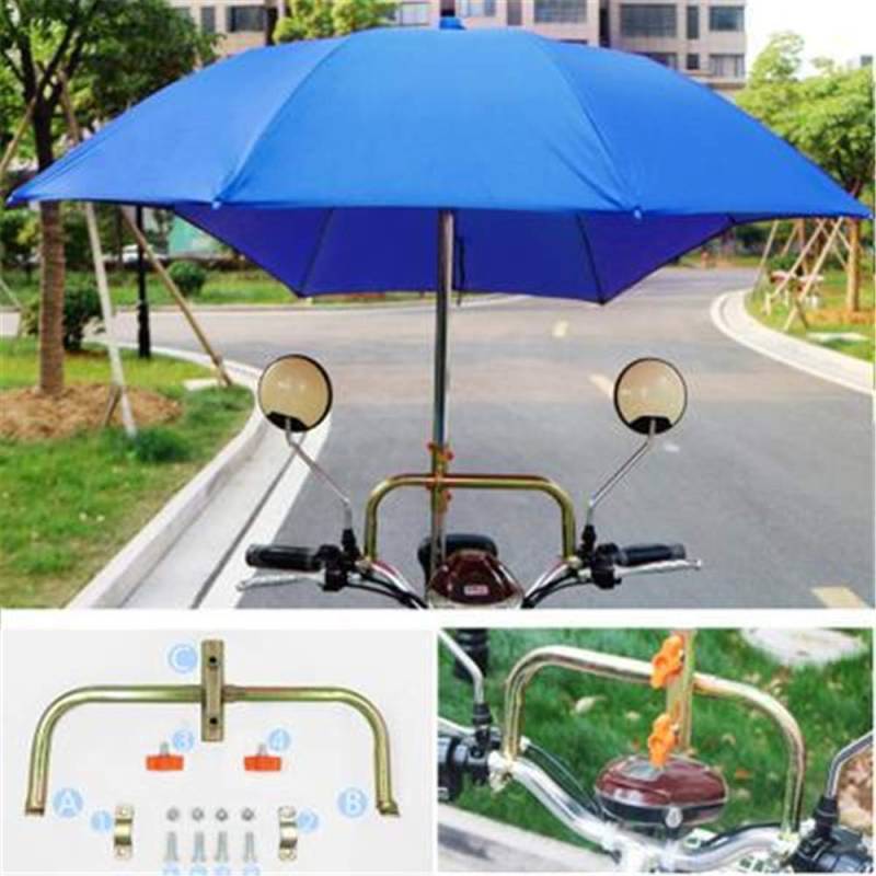 Elektrisches Sonnenschutzdach, Auto-Motorroller-Regenschirm, Mobilitäts-Sonnenschutz, Regenschutz, wasserdicht, D (A) (B) von WQZStar