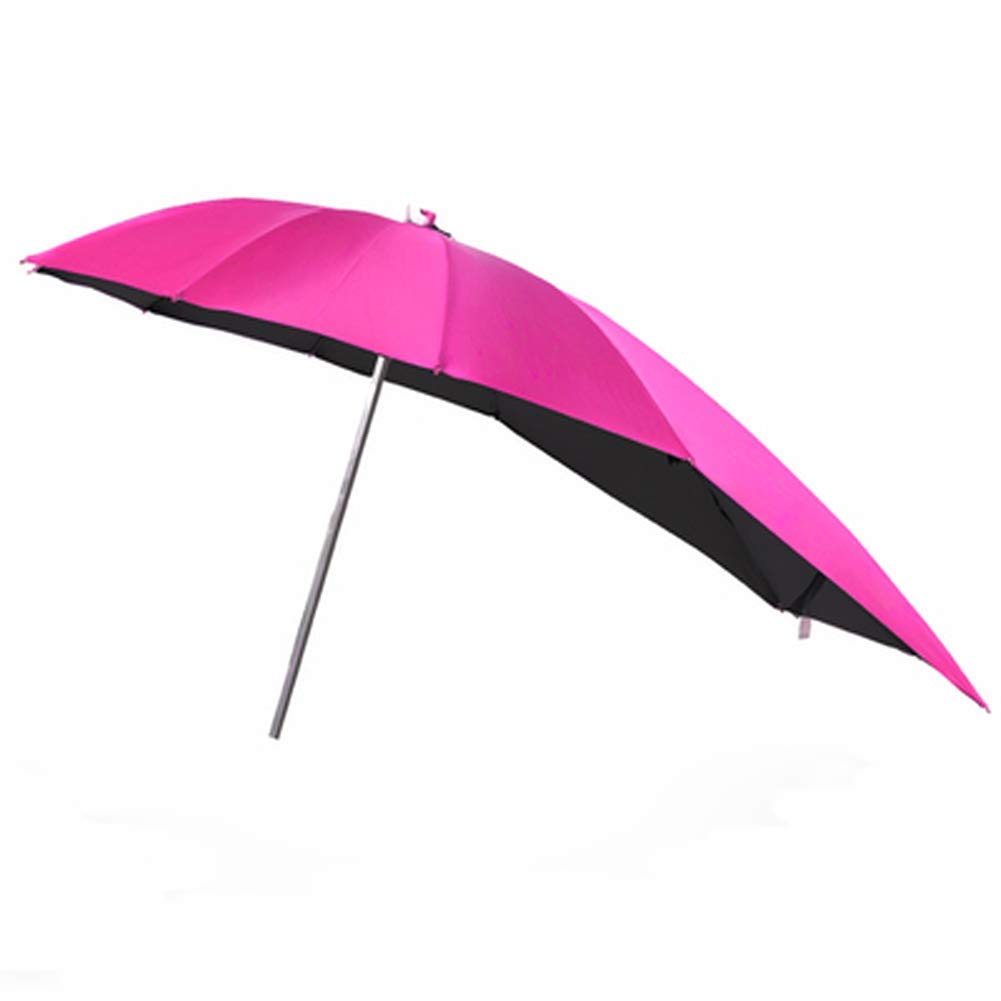 Sonnenschutzdach für Elektromotorräder, Auto, Motorroller, Regenschirm, Mobilität, Sonnenschutz, Regenschutz, wasserdicht (Pink C) von WQZStar