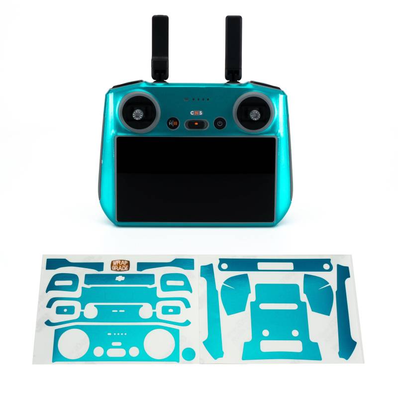 WRAPGRADE Skin Kompatibel mit DJI RC 2 (Caribbean Blue) von WRAPGRADE