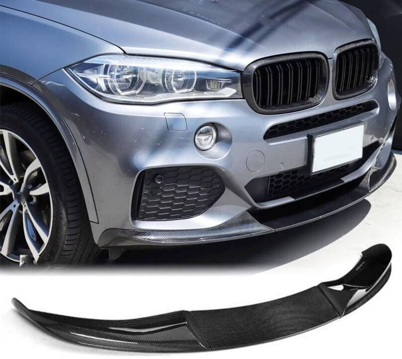 Für BMW X5 M-Sport bumper Utility 4-Door 2014 2015 2016 2017 2018 Auto Frontlippe Frontspoiler,Auto Frontschürze Lippenspoiler Karosserie Anbauteile von WRHOME
