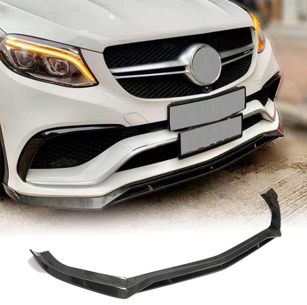 Für Mercedes Benz GLE Class C292 2015-2019 GLE63 (S) AMG Auto Frontlippe Frontspoiler,Auto Frontschürze Lippenspoiler Karosserie Anbauteile von WRHOME