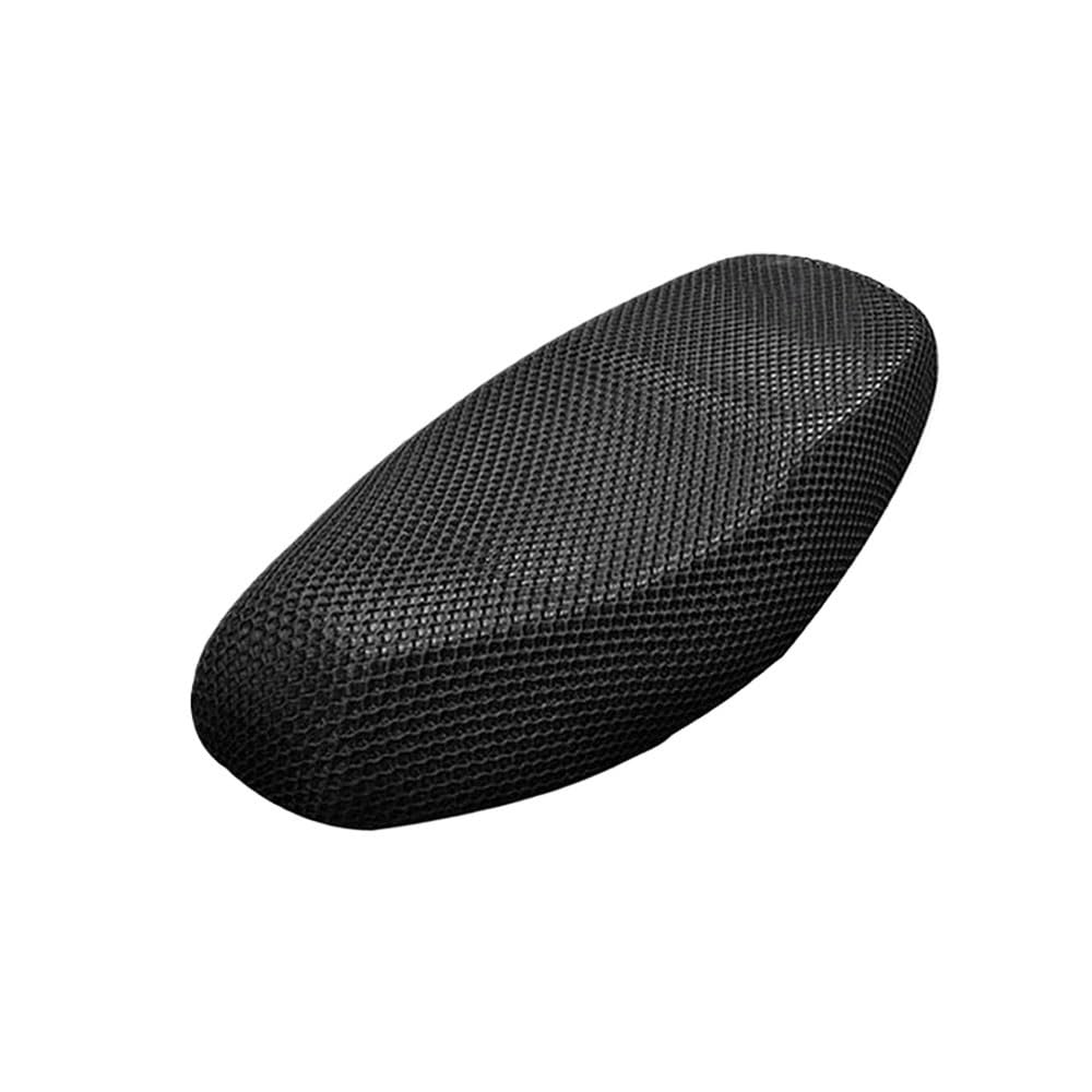 Atmungsaktive Mesh Pad 1Pcs M-XXL Anti-Slip Mesh Stoff Sitzbezug Atmungsaktive wasserdichte Motorrad Motorrad Roller Sitzbezüge Kissen von WRHUOBA