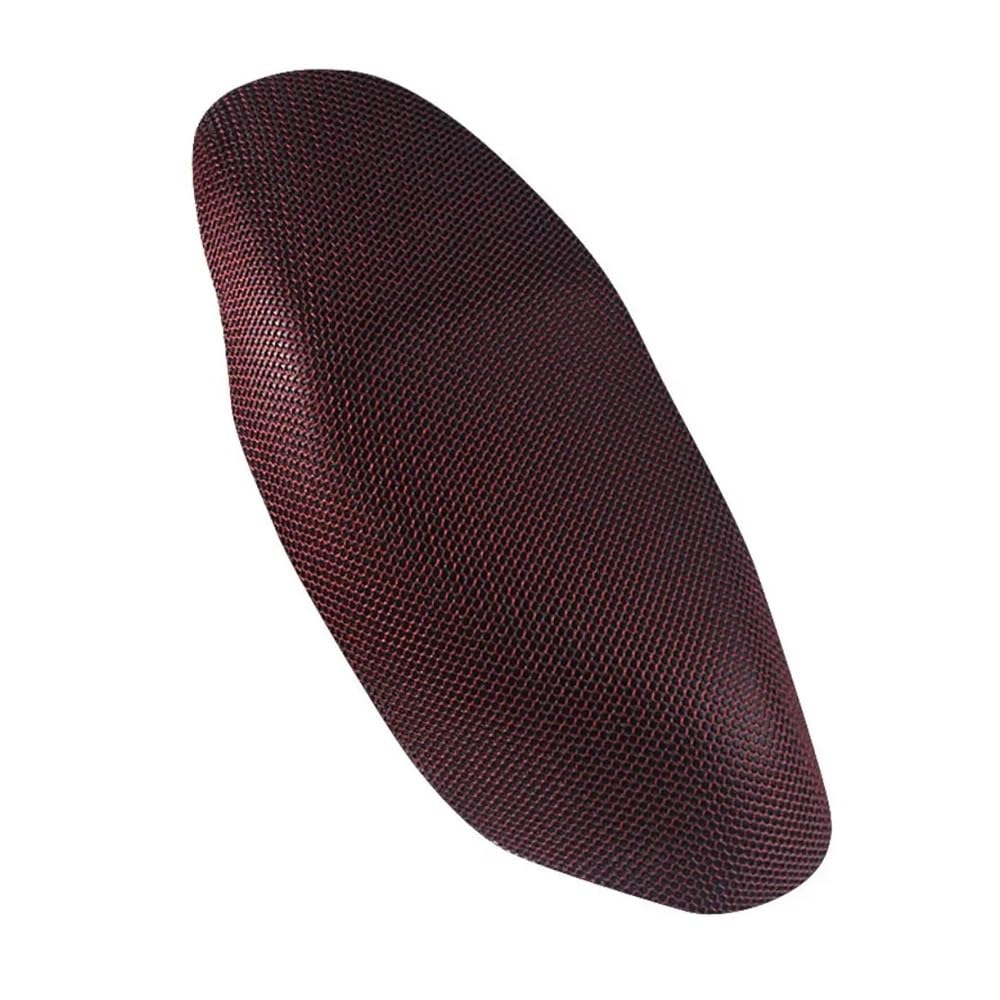 Atmungsaktive Mesh Pad Atmungsaktiver Kissen-Sitzbezug, tragbar, cool, Wabennetzbezug, Motorrad-Fahrzeug-Sonnenschutz, Moto-Sitzbezug von WRHUOBA