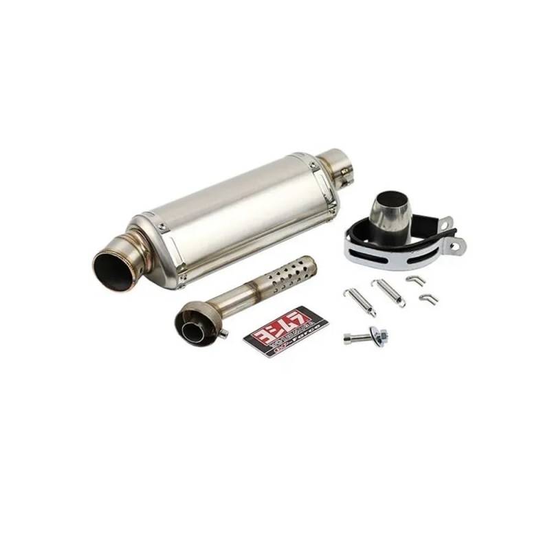 Auspuffrohr-Schalldämpfer 38-51MM Universal Motorrad Auspuff Rohr Flucht Für Yam&aha Für Kaw&asaki Motorrad Abgasschalldämpfer Schalldämpfer von WRHUOBA