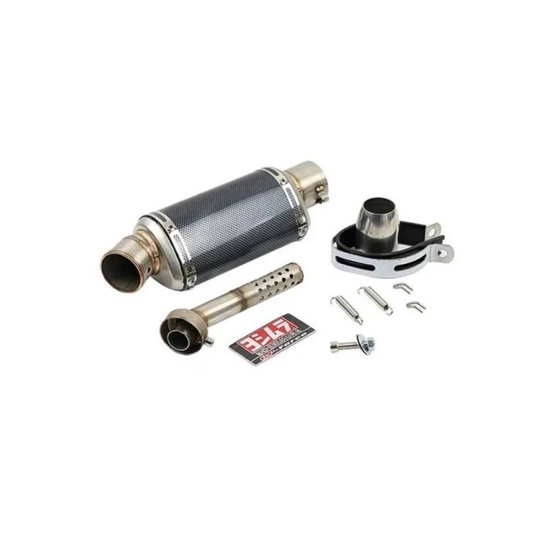 Auspuffrohr-Schalldämpfer 38-51MM Universal Motorrad Auspuff Rohr Flucht Für Yam&aha Für Kaw&asaki Motorrad Abgasschalldämpfer Schalldämpfer von WRHUOBA