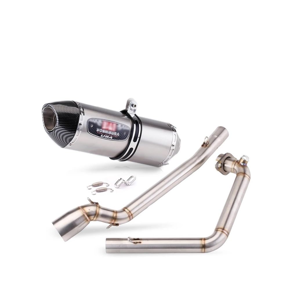 Auspuffrohr-Schalldämpfer Slip-On Für Su&zuki GSXR150 GSX150R GSX S150 GSX-S150 Gsxr125 Motorradauspuff Ändern Front Link Rohrverbindung von WRHUOBA