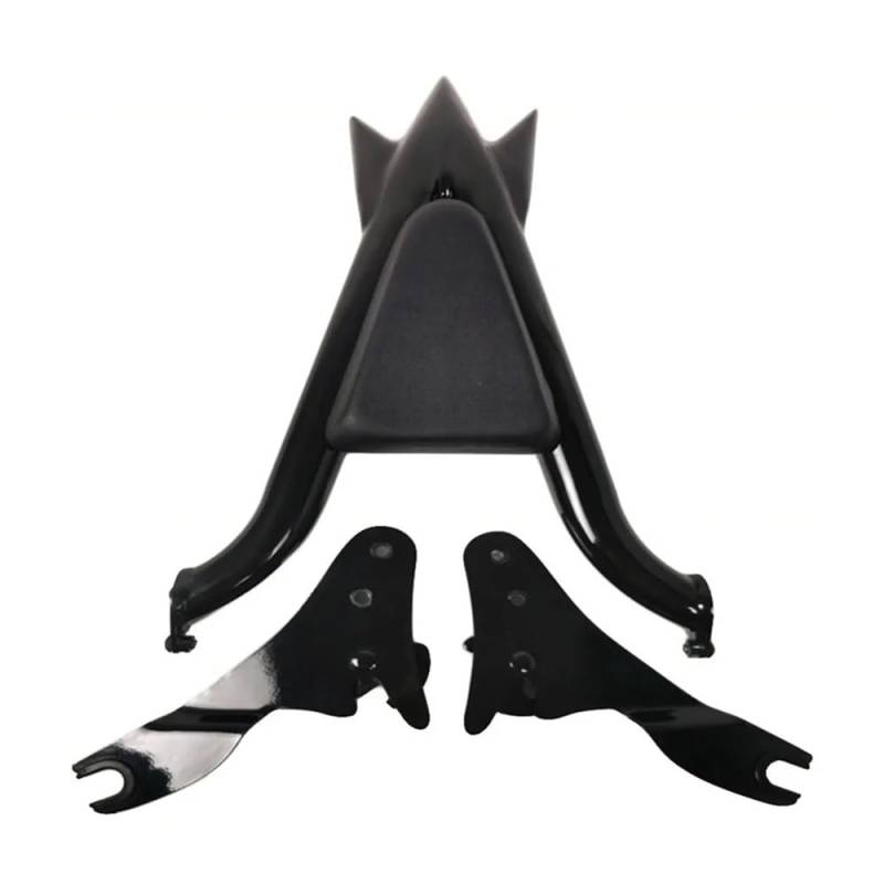 Gepäck Rack Rückenlehne 22 "schwarz Custom Passagier Sissy Bar Rückenlehne Für Ha&rley Für Touring CVO Für Road Für King Für Street Für Glide Für Road 2009-2022 von WRHUOBA