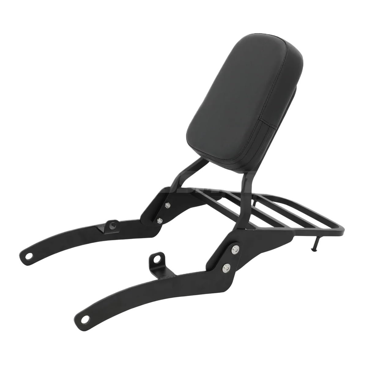 Gepäck Rack Rückenlehne Abnehmbare Sissy Bar Für Motorradfahrer, Mit Gepäckträger, Für Yam&aha Für Virago XV535 XV400 XV 400 535 Alle Baujahre von WRHUOBA