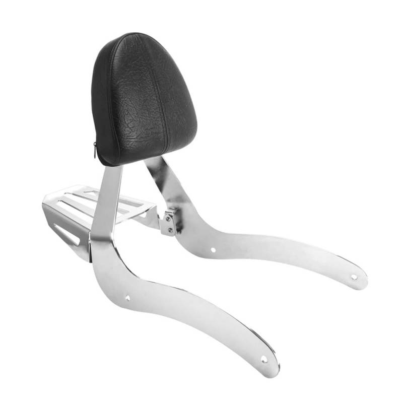 Gepäck Rack Rückenlehne Motorrad-Beifahrerrückenlehne, Sitz Sissy Bar Kissen Gepäckträger Zubehör Für Sixty ABS 100th 2015-2024 von WRHUOBA