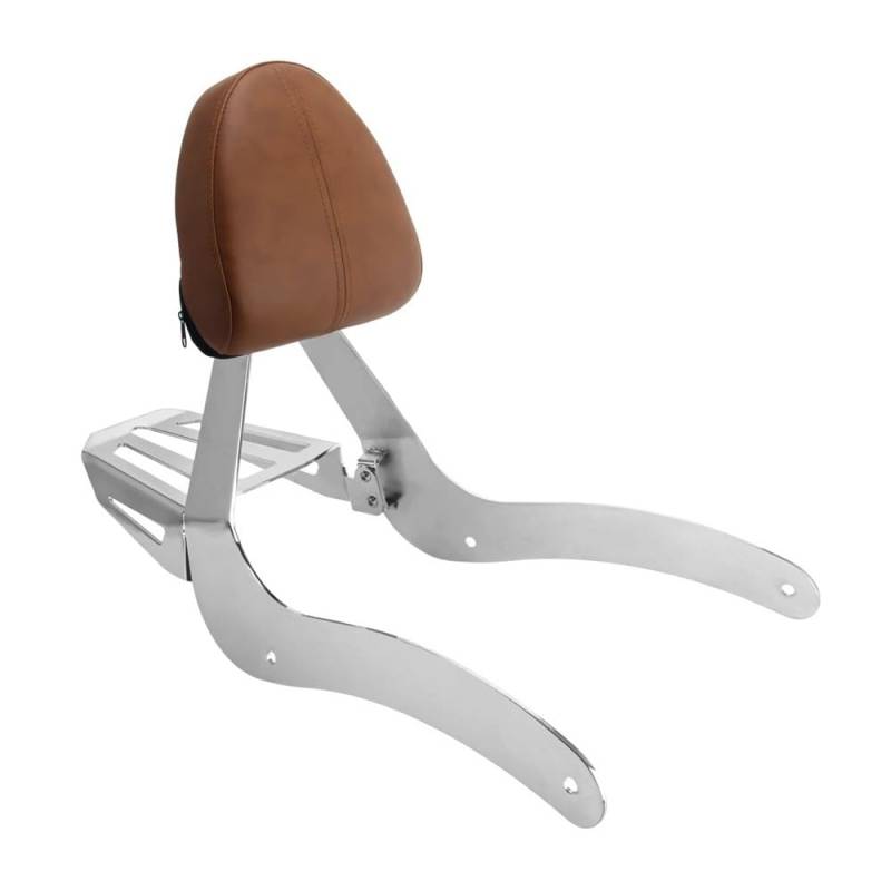 Gepäck Rack Rückenlehne Motorrad-Beifahrerrückenlehne, Sitz Sissy Bar Kissen Gepäckträger Zubehör Für Sixty ABS 100th 2015-2024 von WRHUOBA