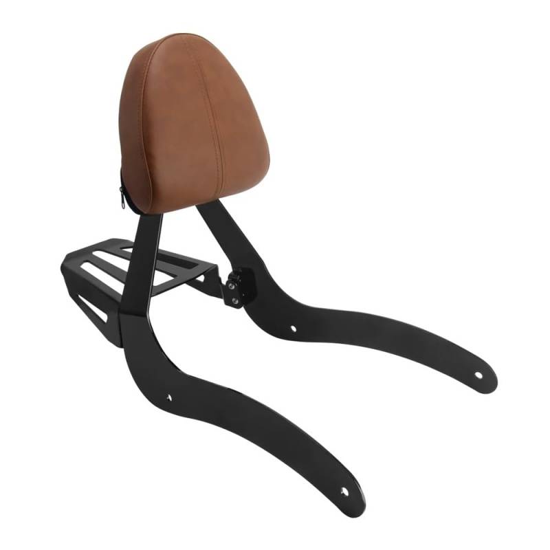 Gepäck Rack Rückenlehne Motorrad-Beifahrerrückenlehne, Sitz Sissy Bar Kissen Gepäckträger Zubehör Für Sixty ABS 100th 2015-2024 von WRHUOBA