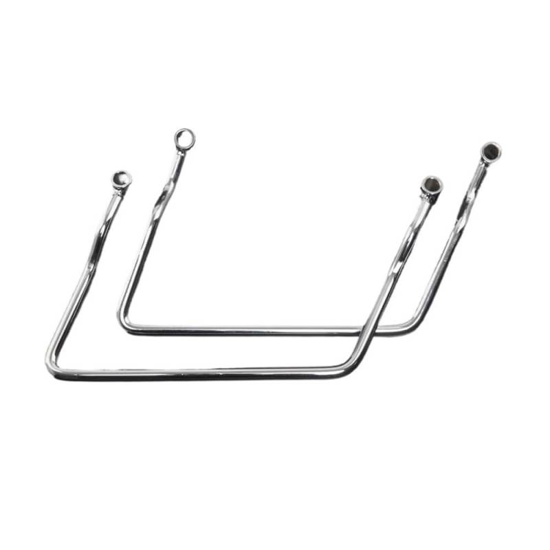 Rack Armlehne Gepäck Chrom 14 Cm-24 cm Motorrad Sattel Tasche Unterstützung Bar Gepäck Schutz Halterung Halterung Für Shadow ACE VT400/750 Universal von WRHUOBA