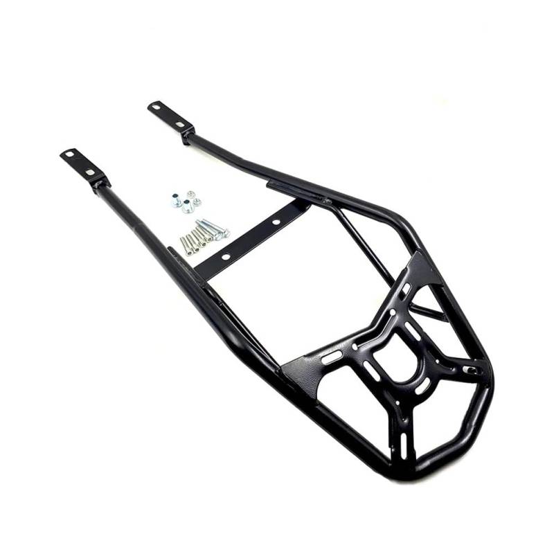 Rack Armlehne Gepäck Motorrad 250 NK Schwarz Gepäckträger Rack Unterstützung Halter Satteltasche Fracht Regal Halterung Kit Für NK250 250NK von WRHUOBA