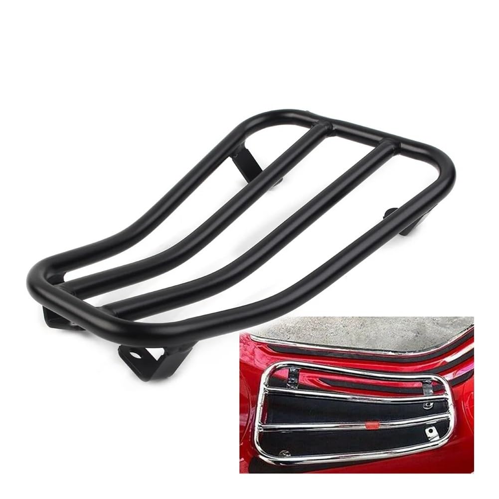 Rack Armlehne Gepäck Motorrad-Heckträger, Gepäckträger, Gepäckhalter Für Sprint150, Chrom/Schwarz, Motorrad-Heckgepäckablage von WRHUOBA