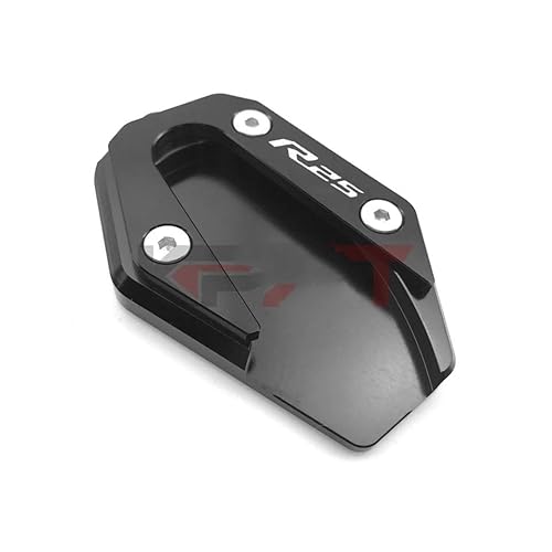 Seitenständer Fuß Für Yam&aha YZF-R3 2014-2020 Motorrad CNC Kickstand Fuß Seitenständer Verlängerung Pad Stützplatte Zubehör von WRHUOBA