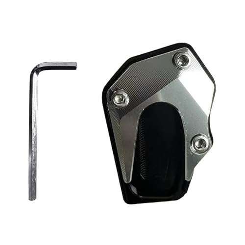 Seitenständer Fuß Motorrad Kickstand Rest Anti Slip Grundplatte Aluminium Pad Für UY125 UU125 F1CF von WRHUOBA