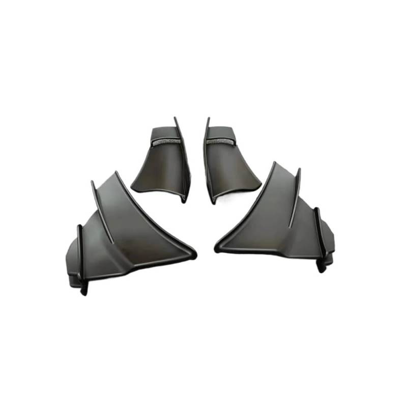 verstellbare Windschutzscheibe Seite Winglet Motorrad Zubehör Spoiler Flügel Verkleidung Windschutzscheibe Für Du&Cati Panigale V4 V4S V4R 2018-2023 4PCS von WRHUOBA