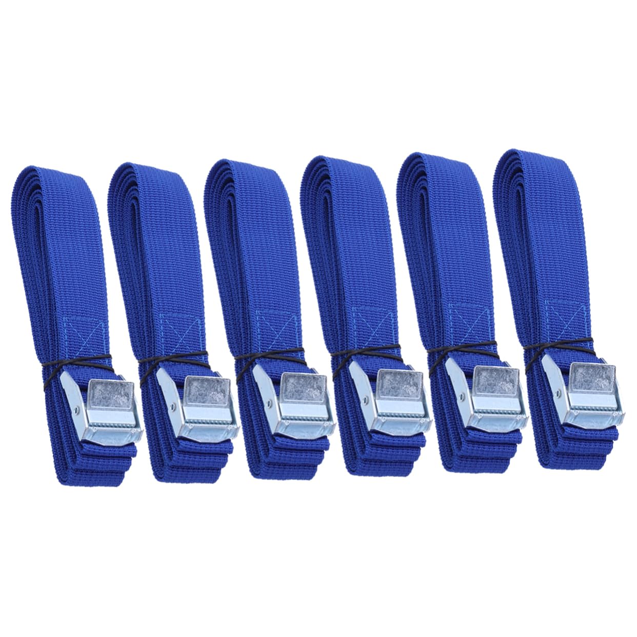 WRITWAA 6PCS Polyester Spanngurte Mit Schnalle 250cm x Für Gepäckbefestigung Auf Dem Auto Dachträger Kajakträger Umzüge von WRITWAA