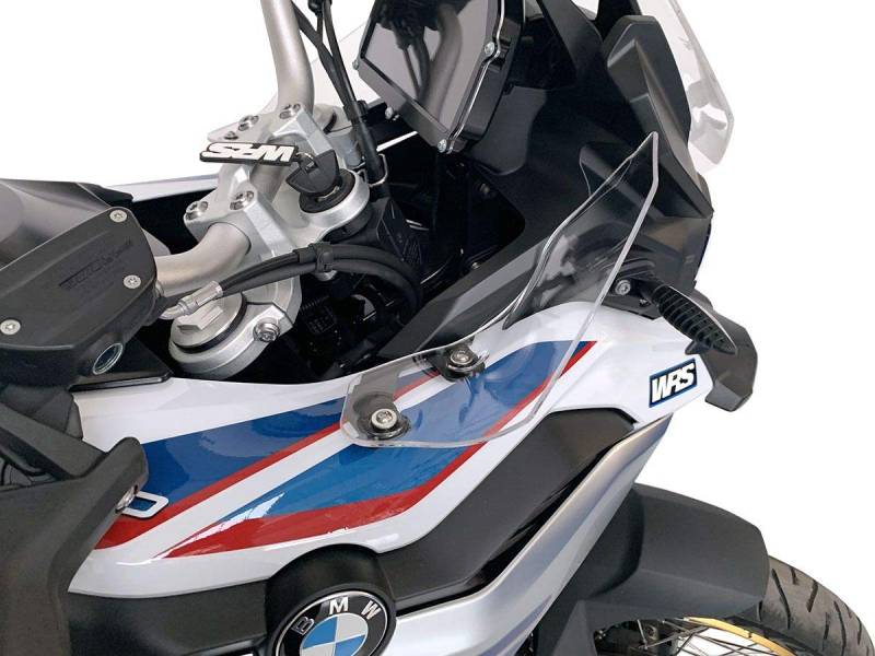 Paar WRS Windabweiser transparent F 750 GS/F 850 GS 2018-2023 (kein ADV) von WRS