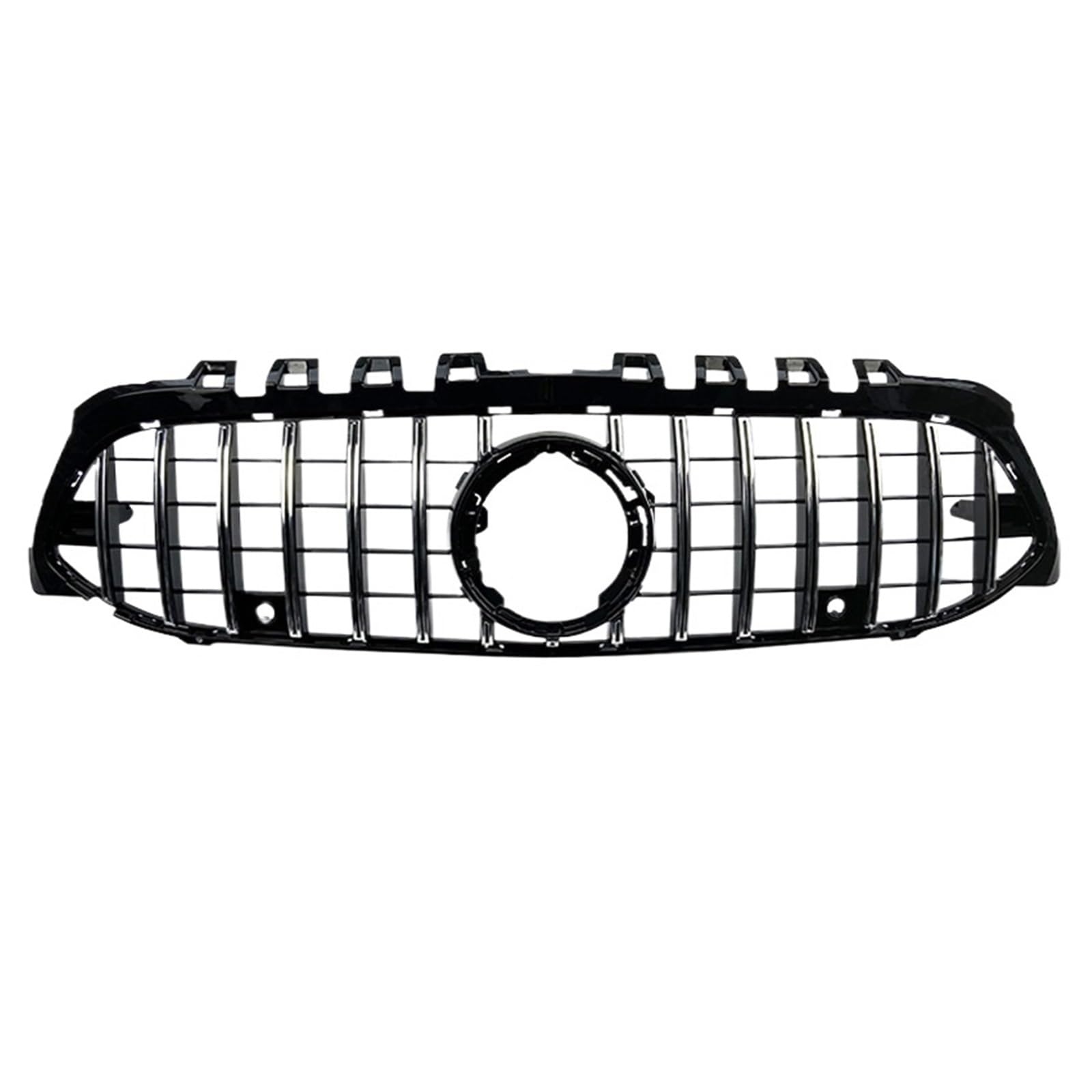 Auto-Frontstoßstange GT Mesh-Kühlergrill Kompatibel for Mercedes Benz W177 A-Klasse A180 A200 A220 A250 A35 2019-2022 Center Grill Außenteilgitter(W177 19-22 Black) von WRYZA