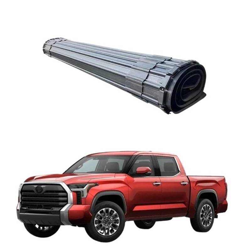 WRYZA 4x4 Zubehör Tonneau-Abdeckung Kompatibel for Toyota Hilux Tacoma Tundra 2023 Pickup Camper Harte Roll-up Bett Abdeckung von WRYZA