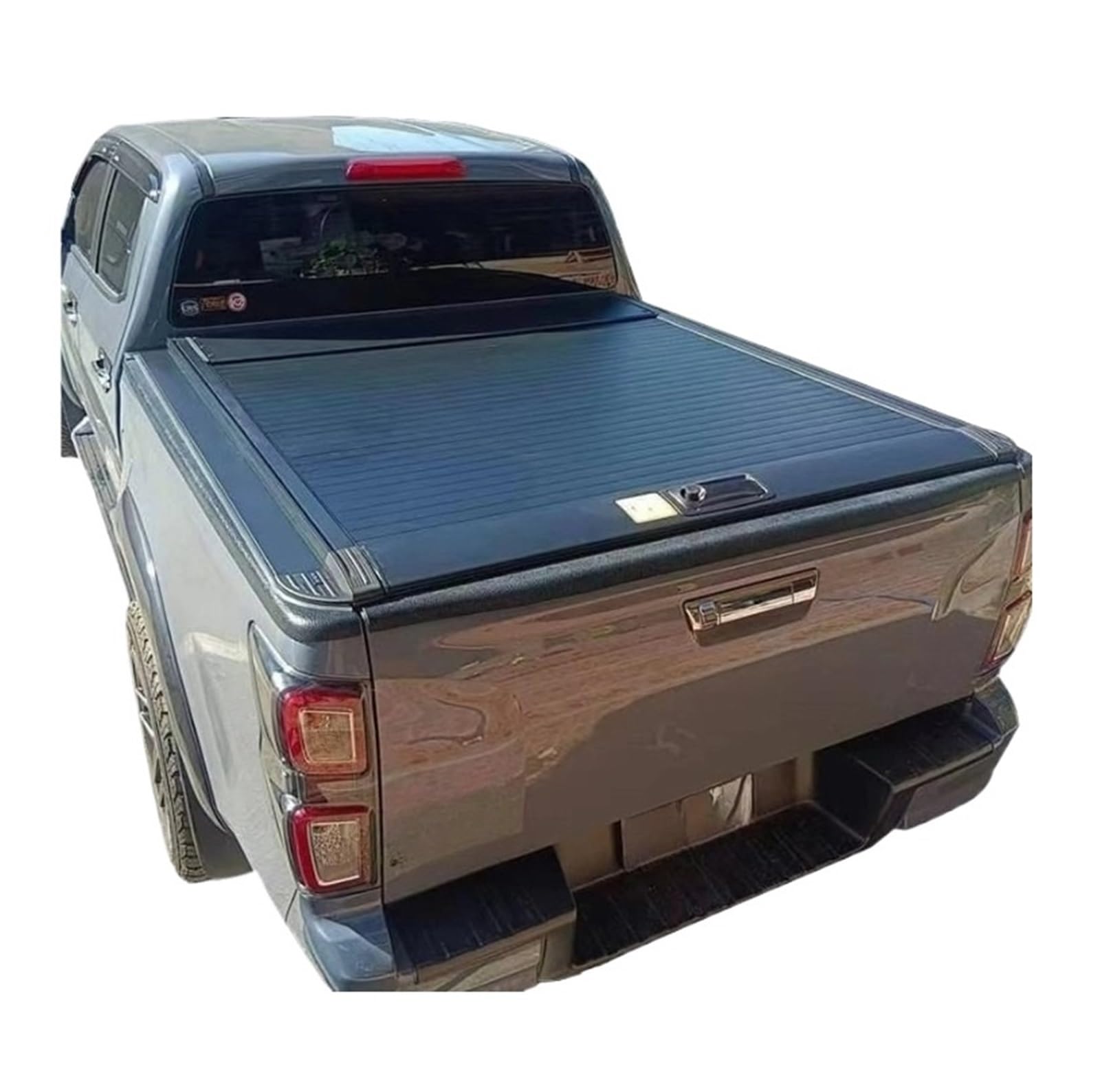 WRYZA Hardtop-Laderaumabdeckung, kompatibel mit Maverick Titan Frontier D22, kompatibel mit Peugeot Landrek, kompatibel mit Jeep X250, kompatibel mit SsangYong Musso Pickup, Ladeflächenrolldeckel von WRYZA