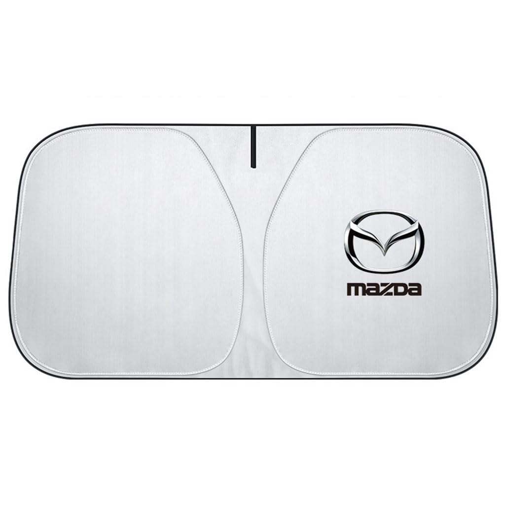 Auto Windschutzscheibe Sonnenschutz Regenschirm für Mazda 5 2008-2017,Rotations Faltbarer Auto Sonne Visier, UV Schutz,Hitze Isolierung,G Auto Windschutzscheibe Sonnenschutz Regenschirm für Mazda 5 2008-2017,Rotations Faltbarer Auto Sonne Visier, UV Schutz,Hitze Isolierung,G von WSADRFXS