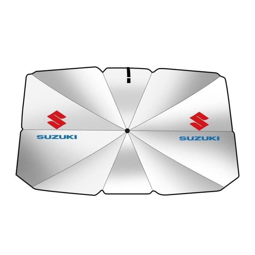 Auto Windschutzscheibe Sonnenschutz Regenschirm für Suzuki,Rotations Faltbarer Auto Sonne Visier, UV Schutz,Hitze Isolierung,D Auto Windschutzscheibe Sonnenschutz Regenschirm für Suzuki,Rotations Faltbarer Auto Sonne Visier, UV Schutz,Hitze Isolierung,D von WSADRFXS