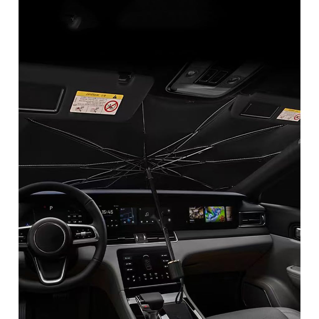 Auto Windschutzscheibe Sonnenschutz Regenschirm für smart,Rotations Faltbarer Auto Sonne Visier, UV Schutz,Hitze Isolierung,E Auto Windschutzscheibe Sonnenschutz Regenschirm für smart,Rotations Faltbarer Auto Sonne Visier, UV Schutz,Hitze Isolierung,E von WSADRFXS