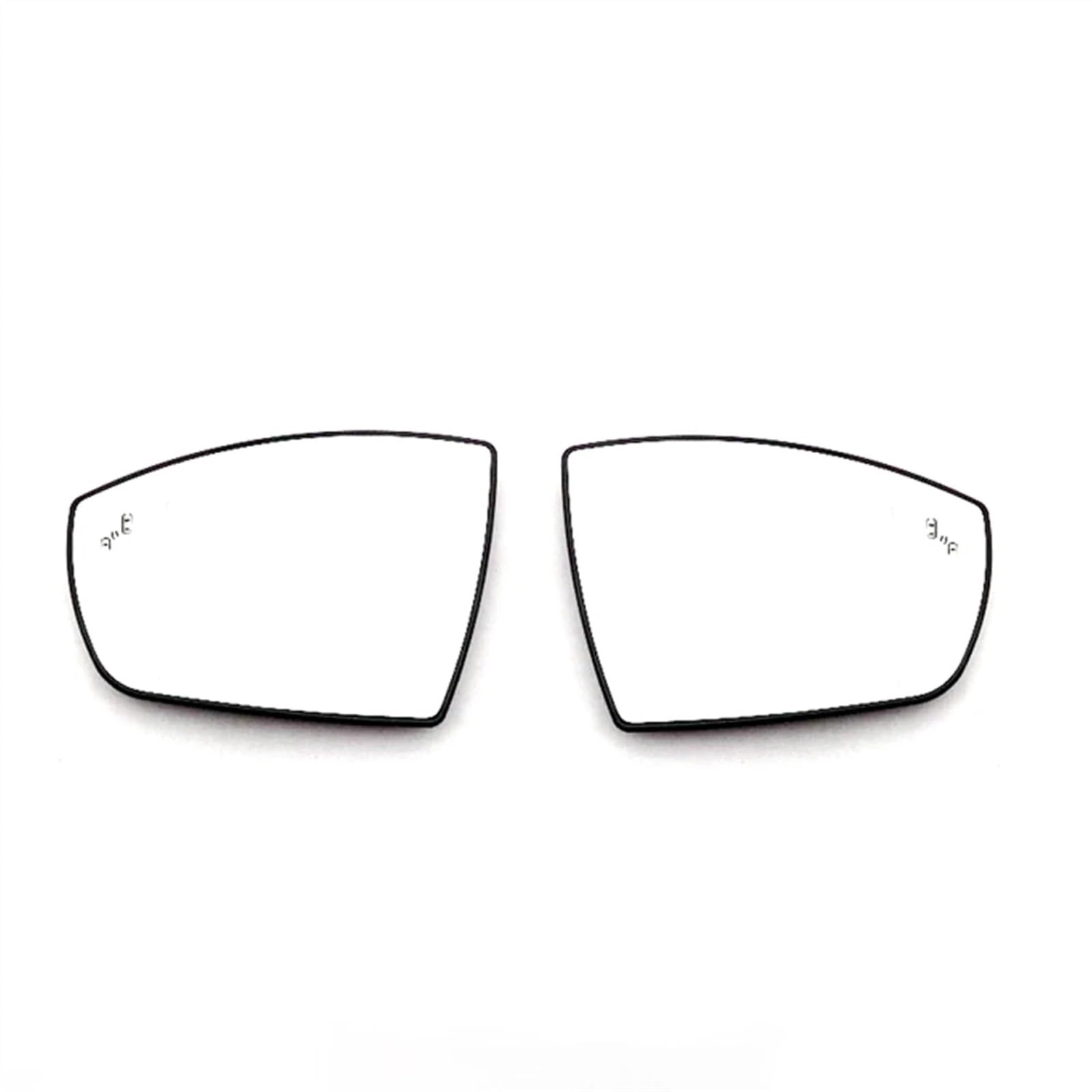 Auto Außenspiegelglas Kompatibel Mit Ford Für Kuga 2013–2019, Außenspiegel, Reflektierende Linse, Rückspiegellinse, Glas, Nicht Beheizt, Mit Beheiztem Toter-Winkel-Assistent(Blind spot 1 Pair) von WSBOJXTH