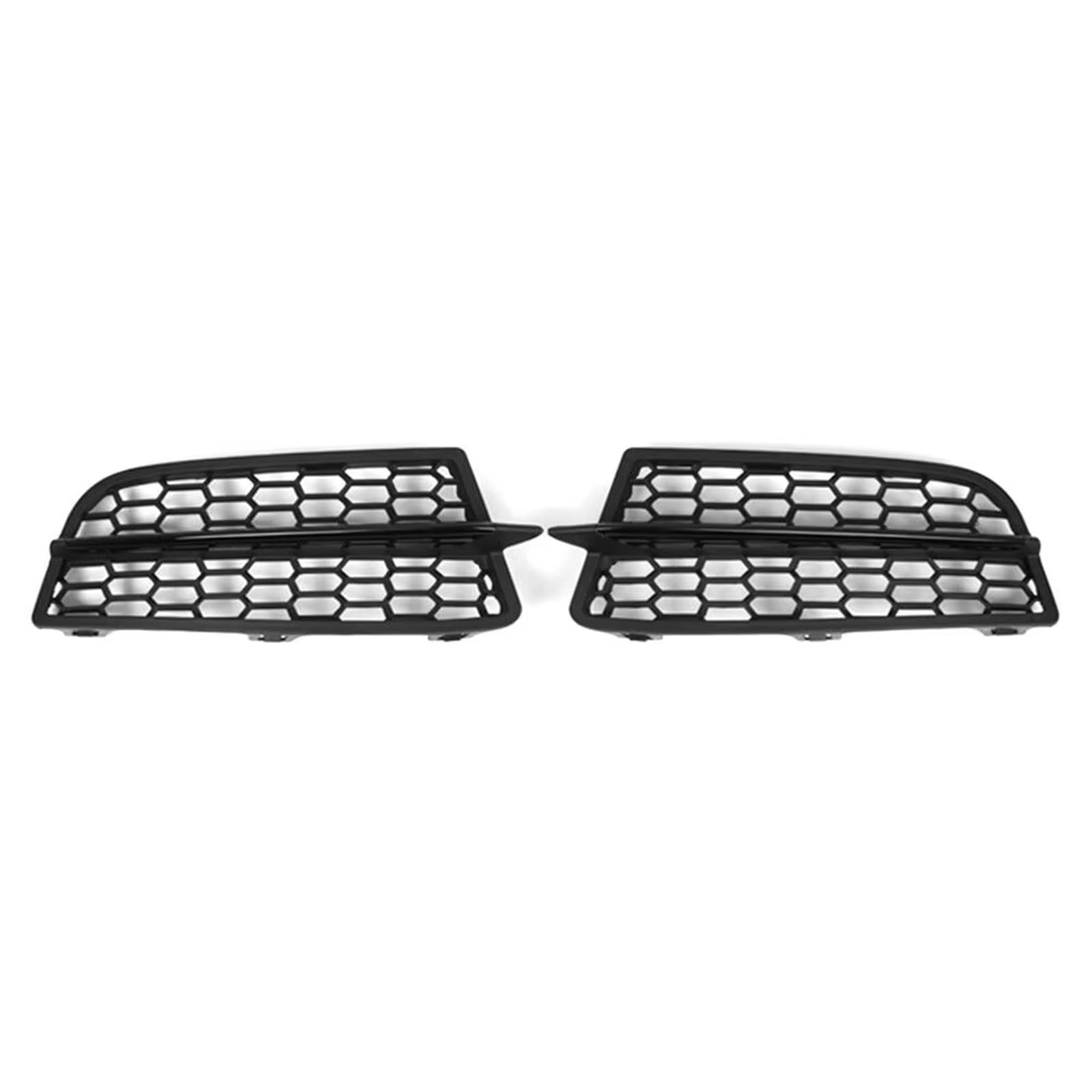 Front Kühlergrille Kompatibel Mit 1er F20 F21 M Modell Paar Vordere Stoßstangen-Nebelscheinwerfergitter Untere Abdeckungen Grill-Nebelscheinwerferabdeckung 51118053803 51118053804(With Black) von WSBOJXTH