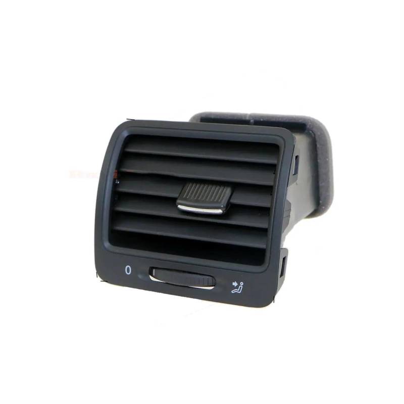 Lüftungsdüsengitter Kompatibel Mit VW Für Jetta MK5 Für RABBIT 2006-2009 Auto-Armaturenbrett Links Rechts Klimaanlage Auslass Entlüftungsgitter Hintere Ventilator Auslassbaugruppe 1K0819703(Black Left von WSBOJXTH